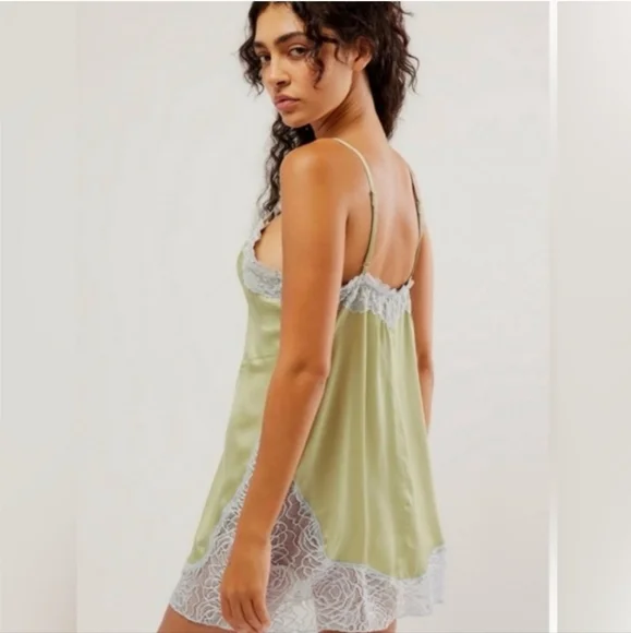 mini satin yellow dress Yellow